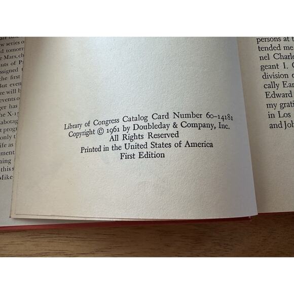 Mike Mars Flies The X-15, Donald A Wollheim, HC/Illustrated/DJ/First Edition VTG - Picture 7 of 11